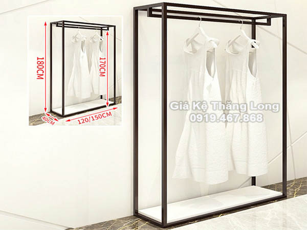 Gợi ý 10 mẫu kệ treo quần áo đẹp shop thời trang và gia đình